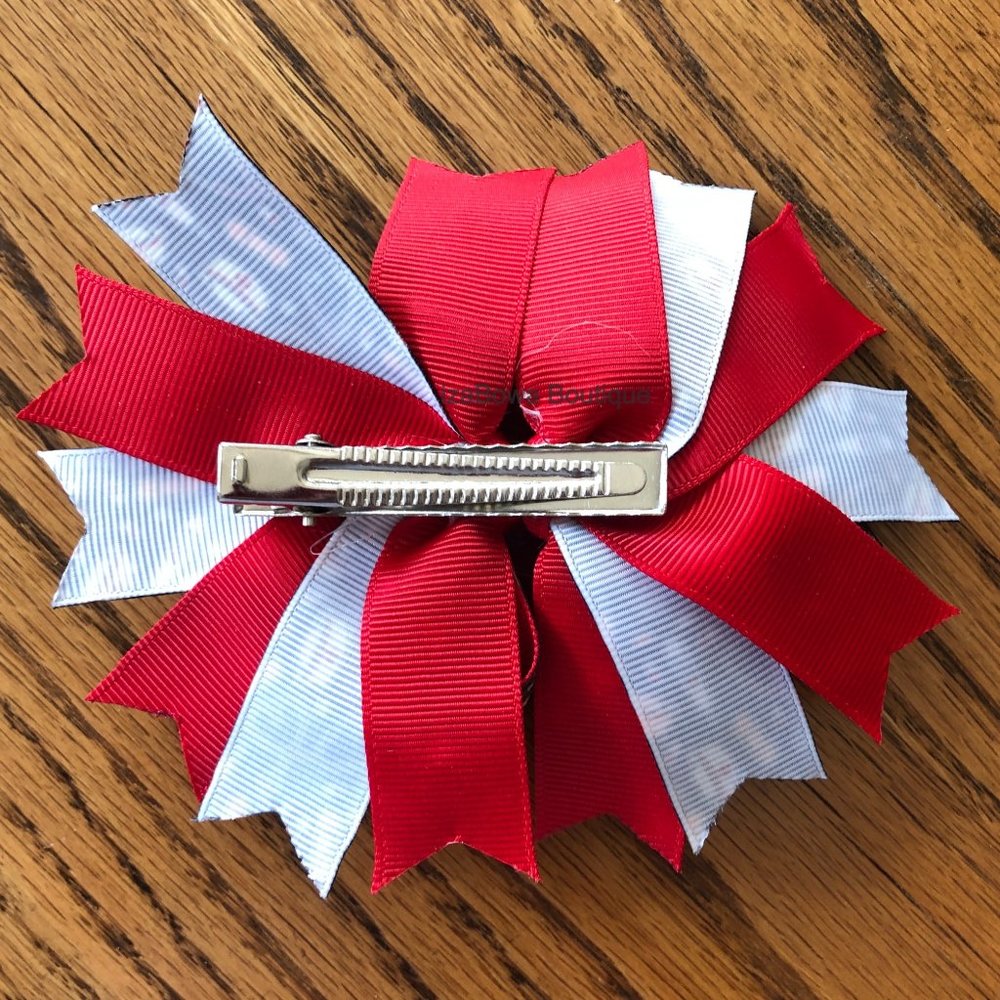"My Mommy fixes Boo Boos" Bottle Cap Image Deluxe Bow -kid (2) 5B1827 handma - Picture 2 of 3